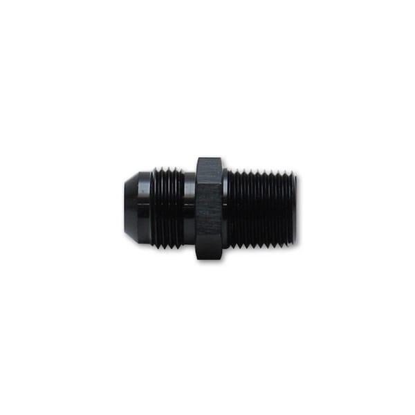 Vibrant 0.5 in. NPT x -8 AN Straight Adapter Fitting 10225 - main